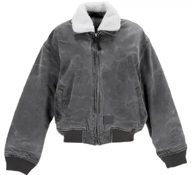 Acne Studios Cotton Canvas Bomber Jacket