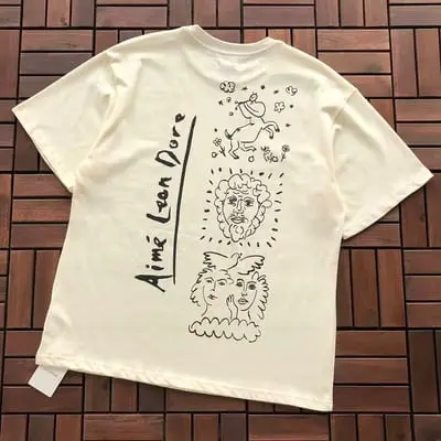 ￥~86 AI🔥E L🔥🔥N D🔥RE T-SHIRT 77041374 (im 185CM 80KG iwear size M in the photo)