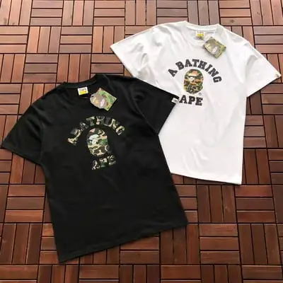 ￥~79 BAPE T-SHIRT 77070836 (im 185CM 70KG iwear size M in the photo)