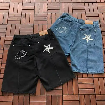 ￥~125 C🔥RT🔥🔥Z SHORTS JEANS 77041171 (im 185CM 80KG iwear size L in the photo)