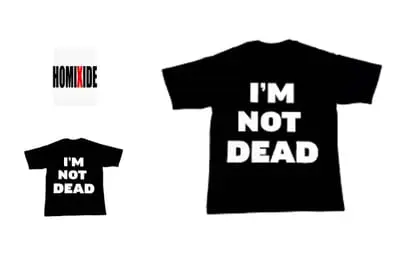 Homixide Gang "im not dead" T-shirt Tee