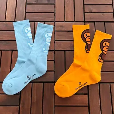 ￥~69 BAPE SOCKS 66080308