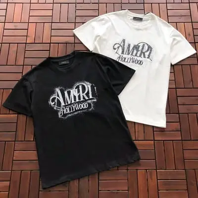 ￥~89 AMIRI T-SHIRT 77072103 (im 185CM 70KG iwear size M in the photo)