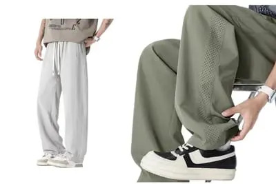 Mesh Casual Trousers