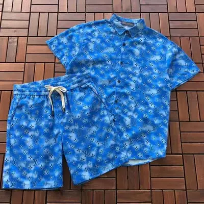 ￥~219 L🔥T-SHIRT SHIRT SHORTS 55070980 (im 185CM 70KG iwear size L in the photo)