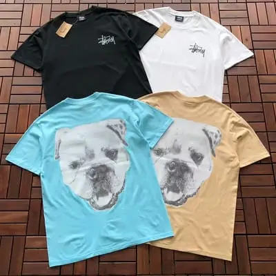 ￥~79 ST🔥S🔥Y T-SHIRT 55071602 (im 185CM 70KG iwear size M in the photo)
