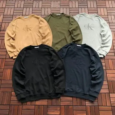 ￥~175 C🔥L🔥IN K🔥E🔥N SWEATER 66071629 (im 185CM 70KG iwear size 2XL in the photo)