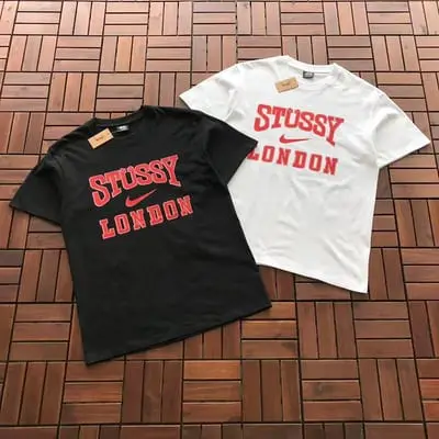 ￥~85 ST🔥S🔥Y & N🔥K🔥T-SHIRT 55070850 (im 185CM 70KG iwear size M in the photo)