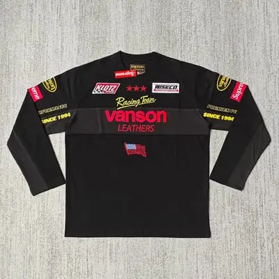 Supreme × Vanson Leathers Long sleeves