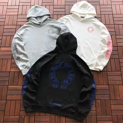 ￥~236 CH🔥OM🔥 HE🔥RTS HOODIE 66080417 (im 185CM 70KG iwear size L in the photo)