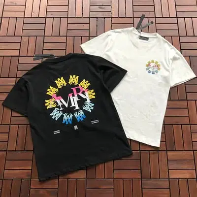 ￥~89 AMIRI T-SHIRT 77071129 (im 185CM 70KG iwear size M in the photo)