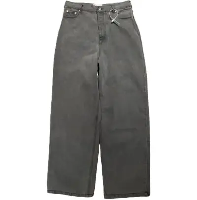 Vuja De 009 WES Grey Baggy Washed Jeans