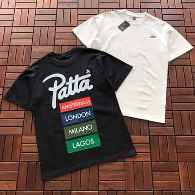 ￥~79 PATTA T-SHIRT 77070710 (im 185CM 70KG iwear size M in the photo)