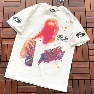 ￥ ~ 115 HELLSTAR T-SHIRT 55070361(im 185CM 70KG iwear size M in the photo)