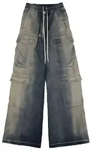 Rick Owens Double Cargo Jumbo Belas Mineral Pearl