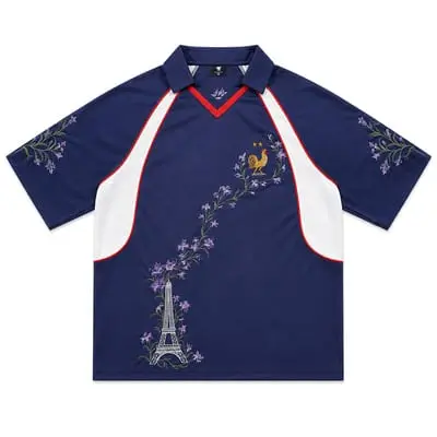 "Night Garden" Heavy Embroidery Satin Jersey