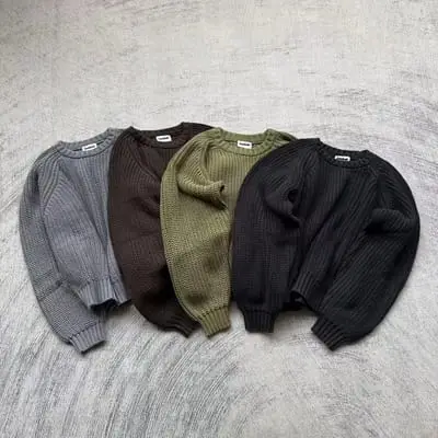 Fyredwrld knit (Velour garments 3 gauge knit)