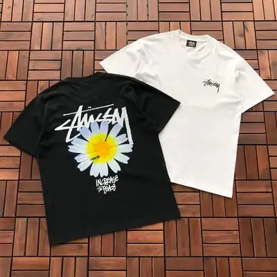 ￥~79 ST🔥S🔥Y T-SHIRT 55040416 (im 185CM 80KG iwear size M in the photo)