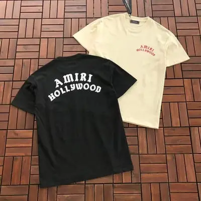 ￥~89 AMIRI T-SHIRT 77071034 (im 185CM 70KG iwear size M in the photo)