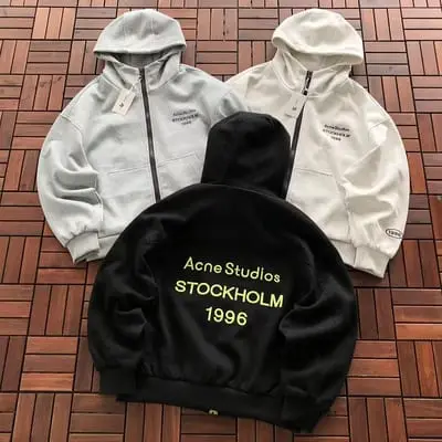 ￥~266 ACNE STUIDIOS HOODIE 66080559 (im 185CM 70KG iwear size M in the photo)