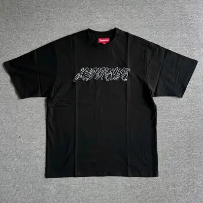 Supreme Raised Script S/S Top