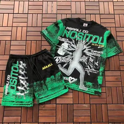 TOP￥~86 PANTS￥~99 TH🔥T'S A AW🔥UL L🔥T OF C..& ASAALI T-SHIRT SHORTS 77072284