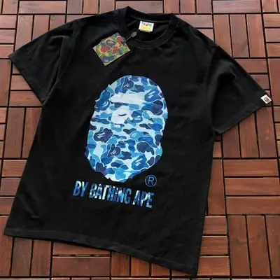 ￥~75 BAPE T-SHIRT 66072209 (im 185CM 70KG iwear size S in the photo)