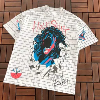 ￥ ~ 115 SAINT MICHAEL T-SHIRT 55072218 (im 185CM 70KG iwear size S in the photo)