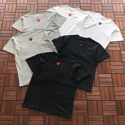￥~95 CDG T-SHIRT 55070301(im 185CM 70KG iwear size L in the photo)