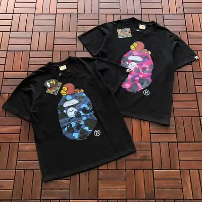 ￥~75 BAPE T-SHIRT 66072221 (im 185CM 70KG iwear size M in the photo)