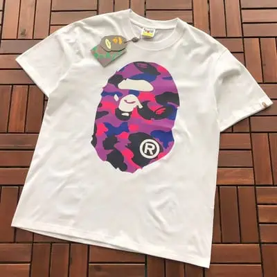 ￥~79 BAPE T-SHIRT 77072152 (im 185CM 70KG iwear size L in the photo)