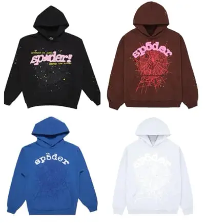 Bunch of Sp5der Websuit Hoodies + Pants #1