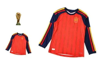 2026 SPAIN PLAYER VERSION LONGSLEEVE JERSEY
