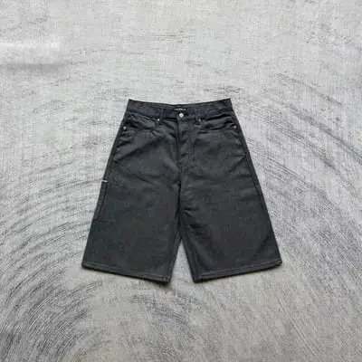 Di*cont’d Selvedge jorts from Gray