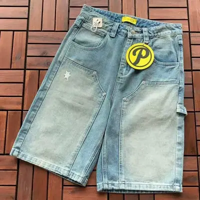 ￥~135 FASHION SHORTS JEANS 77071921