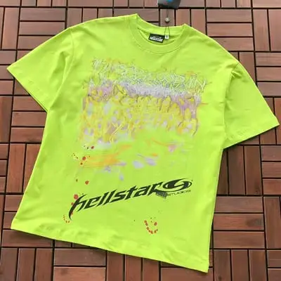 ￥~85 HELLSTAR T-SHIRT 77072269 (im 185CM 80KG iwear size M in the photo)