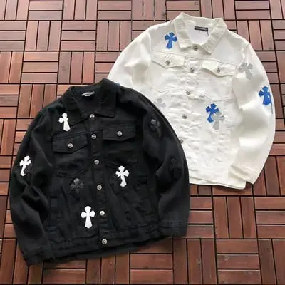 ￥~169 CH🔥OM🔥 HE🔥RTS JACKET 77070311