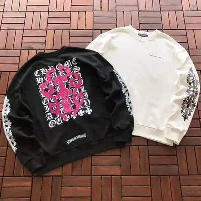 ￥~219 CH🔥OM🔥 HE🔥RTS SWEATER 66081221 (im 185CM 70KG iwear size L in the photo)