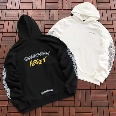 ￥~236 CH🔥OM🔥 HE🔥RTS HOODIE 66080413 (im 185CM 70KG iwear size L in the photo)