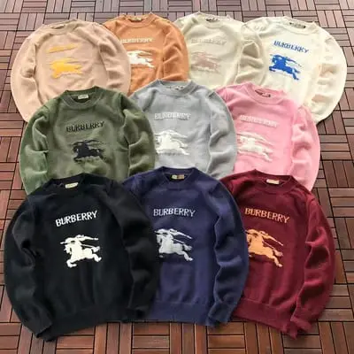 ￥~199 B🔥RB🔥RRY SWEATER 77073104 (im 185CM 80KG iwear size M in the photo)