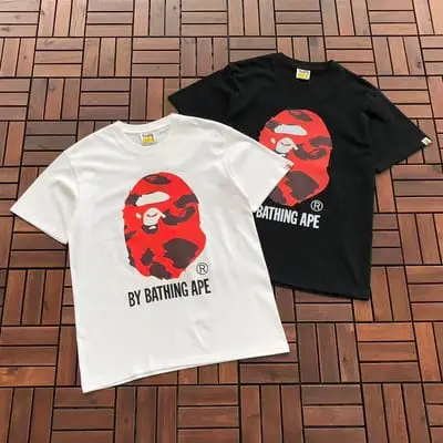 ￥~79 BAPE T-SHIRT 77063019 (im 185CM 70KG iwear size M in the photo)