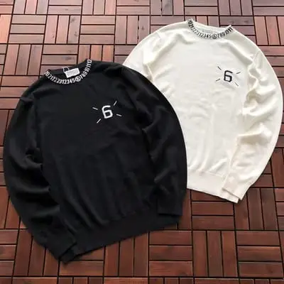 ￥~226 M🔥IS🔥N M🔥R🔥IE🔥A SWEATER 66080219 (im 185CM 70KG iwear size 2XL in the photo)