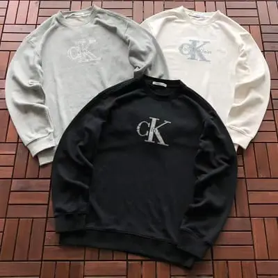 ￥~175 C🔥L🔥IN K🔥E🔥N SWEATER 66072712 (im 185CM 70KG iwear size 2XL in the photo)