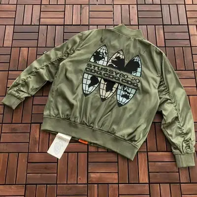 ￥~219 ST🔥S🔥Y & CDG JACKET 66072320 (im 185CM 80KG iwear size L in the photo)