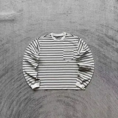 C*lehenry Striped Long Sleeve Cream(new drop!)