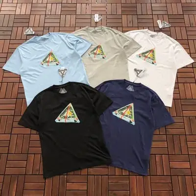 ￥~89 P🔥LA🔥E T-SHIRT 55070126 (im 185CM 70KG iwear size M in the photo)