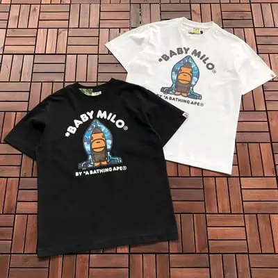 ￥~109 BAPE T-SHIRT 55071412 (im 185CM 80KG iwear size M in the photo)