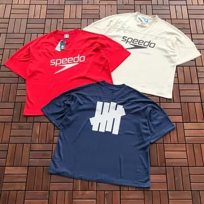 ￥99 UNDEFEATED & SPEEDO T-SHIRT 88072123 (im 185CM 80KG iwear size M in the photo)