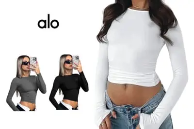 Alo Long Tee