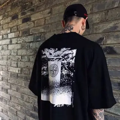 Printing black STONE ISLAND